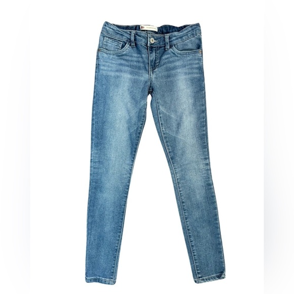 LEVI’S 710 SUPER SKINNY Jeans Blue Girls Youth Size 12. - Picture 1 of 15